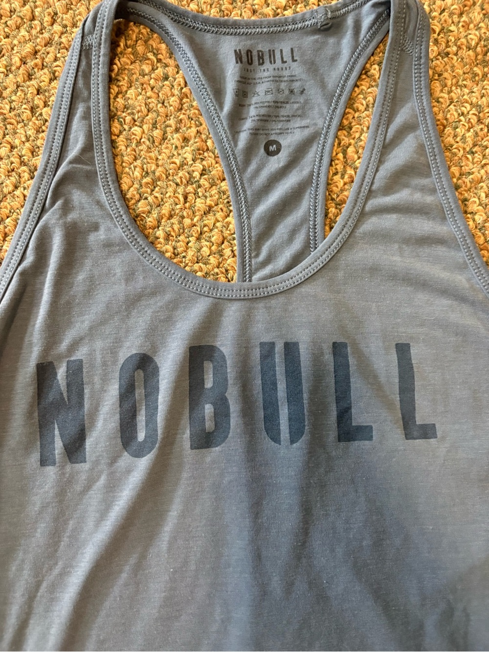 NOBULL Blue Racerback Logo Tank - Picture 2 of 2